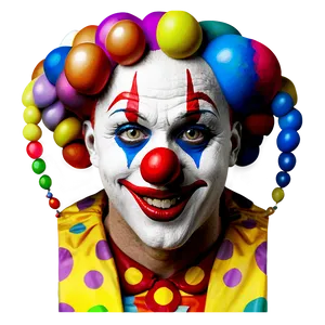 Party Clown Face Image Png Ywm32 PNG Image