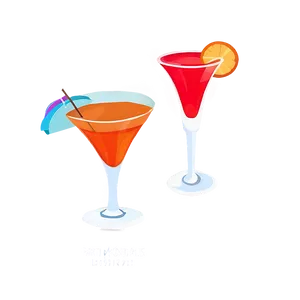 Party Cocktails Png Bex13 PNG Image