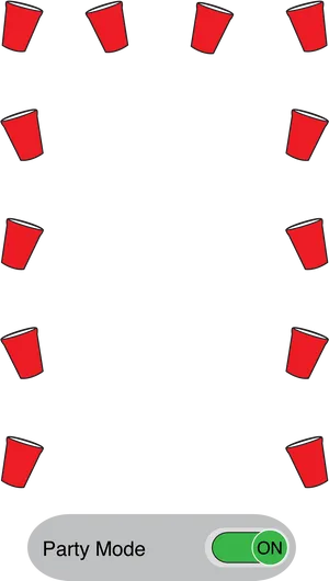 Party Mode Snapchat Filter Screen PNG Image