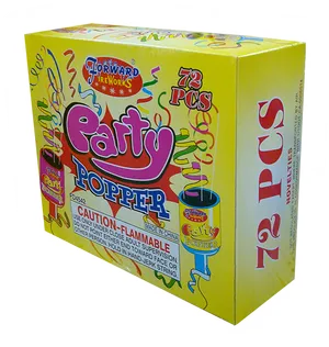 Party Popper Fireworks Pack Image PNG Image