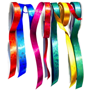 Party Streamers C PNG Image