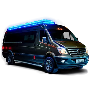 Party Van With Lights Png 84 PNG Image