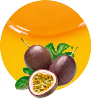 Passion Fruit Sunrise PNG Image