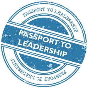 Passportto Leadership Stamp Graphic PNG Image