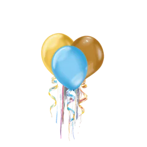 Pastel Blue Balloons Png 99 PNG Image