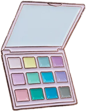 Pastel Eyeshadow Palette PNG Image