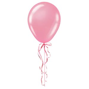 Pastel Pink Balloons Set Png Njf PNG Image