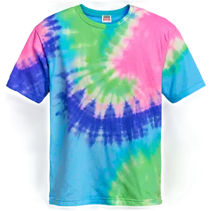 Pastel Tie Dye T-shirt Png 34 PNG Image