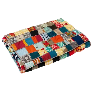 Patchwork Picnic Blanket Png 06132024 PNG Image