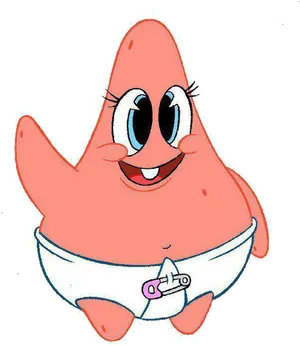 Patrick_ Star_ Happy_ Pose.png PNG Image