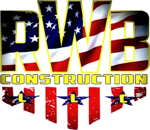 Patriotic Construction Logo PNG Image