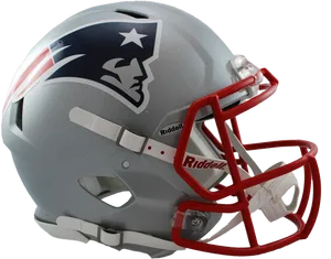 Patriotic Football Helmet PNG Image