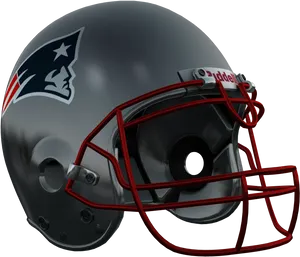 Patriotic Football Helmet PNG Image