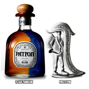 Patron Silver Splash Png Qjb89 PNG Image