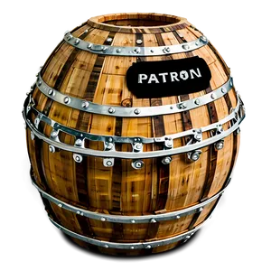 Patron Tequila Barrel Png Erh PNG Image