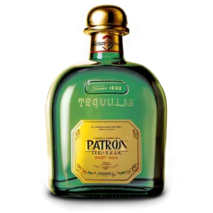 Patron Tequila Gold Label Bottle Png Sgy91 PNG Image