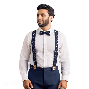 Patterned Suspenders Png 06282024 PNG Image