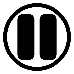 Pause Button Symbol PNG Image