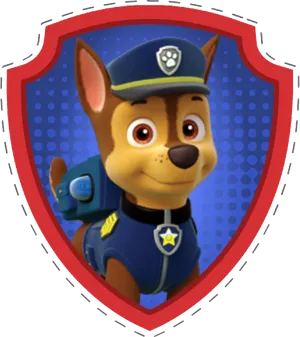 Paw Patrol Police Pup Clipart PNG Image