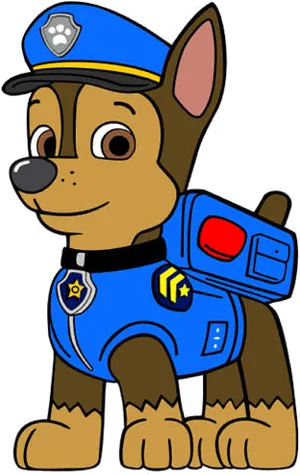 Paw Patrol Police Pup Clipart PNG Image