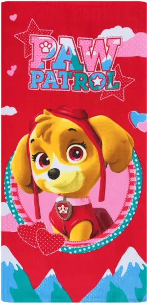 Paw Patrol Skye Character Design PNG Image