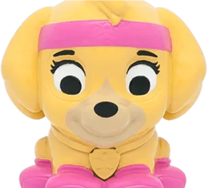 Paw Patrol Skye Figure Closeup PNG Image