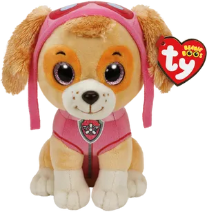 Paw Patrol Skye Plush Toy PNG Image