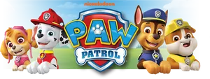 Paw Patrol Team Banner PNG Image