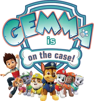 Paw Patrol Team On The Case PNG Image