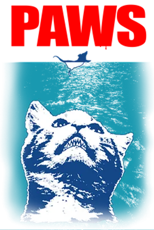 Paws Parody Movie Poster PNG Image
