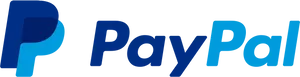 Pay Pal Logo Blue Background PNG Image