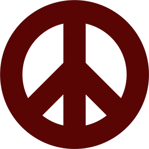 Peace Symbol Icon PNG Image