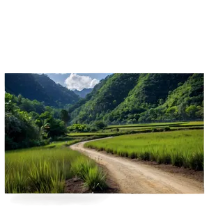 Peaceful Countryside Trail PNG Hfu PNG