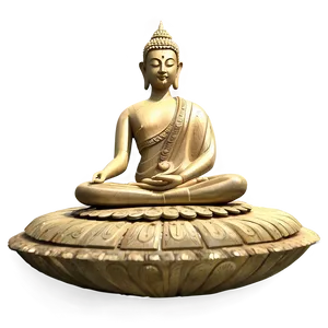 Peaceful Meditation Scenery Png Qsc8 PNG Image