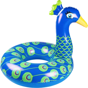 Peacock Inflatable Pool Float PNG