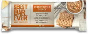 Peanut Butter Crunch Protein Bar PNG Image