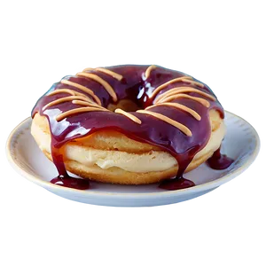 Peanut Butter Jelly Doughnuts Png 06282024 PNG Image