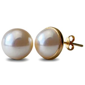 Pearl Earring Png Vfo50 PNG Image