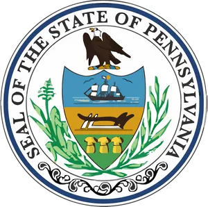 Pennsylvania State Seal PNG Image