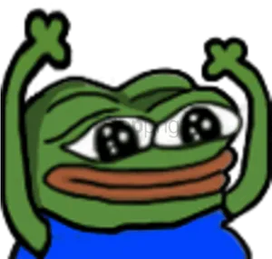 Pepe Hands_ Emotion_ Twitch_ Emote.png PNG Image