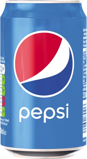 Pepsi Can Classic Design PNG Image