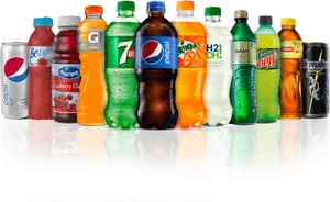 Pepsi Co Beverage Product Lineup PNG Image