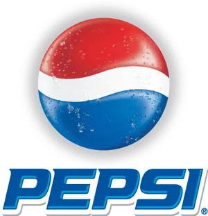 Pepsi Logowith Bubbles PNG Image