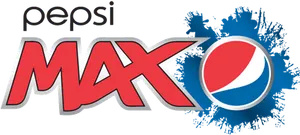 Pepsi Max_ Logo_with_ Splash_ Background PNG Image