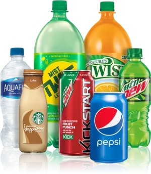 Pepsi Product Variety PNG Image