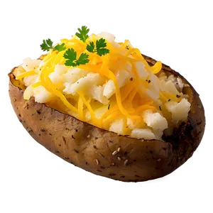 Perfect Baked Potato Recipe Png Eow PNG Image