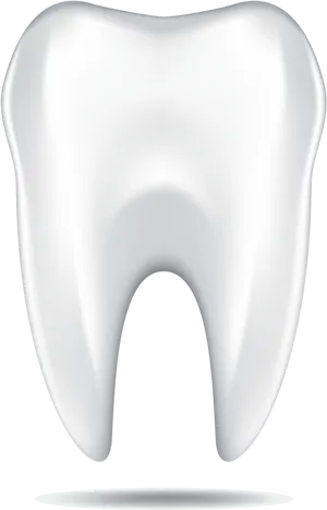 Perfect White Tooth Graphic PNG Image