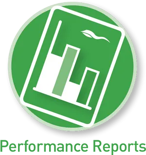 Performance Reports Logo PNG Image