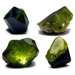 Peridot Mineral Specimen Png 06242024 PNG Image