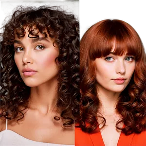 Perm Hair Inspiration Png Kgn6 PNG Image